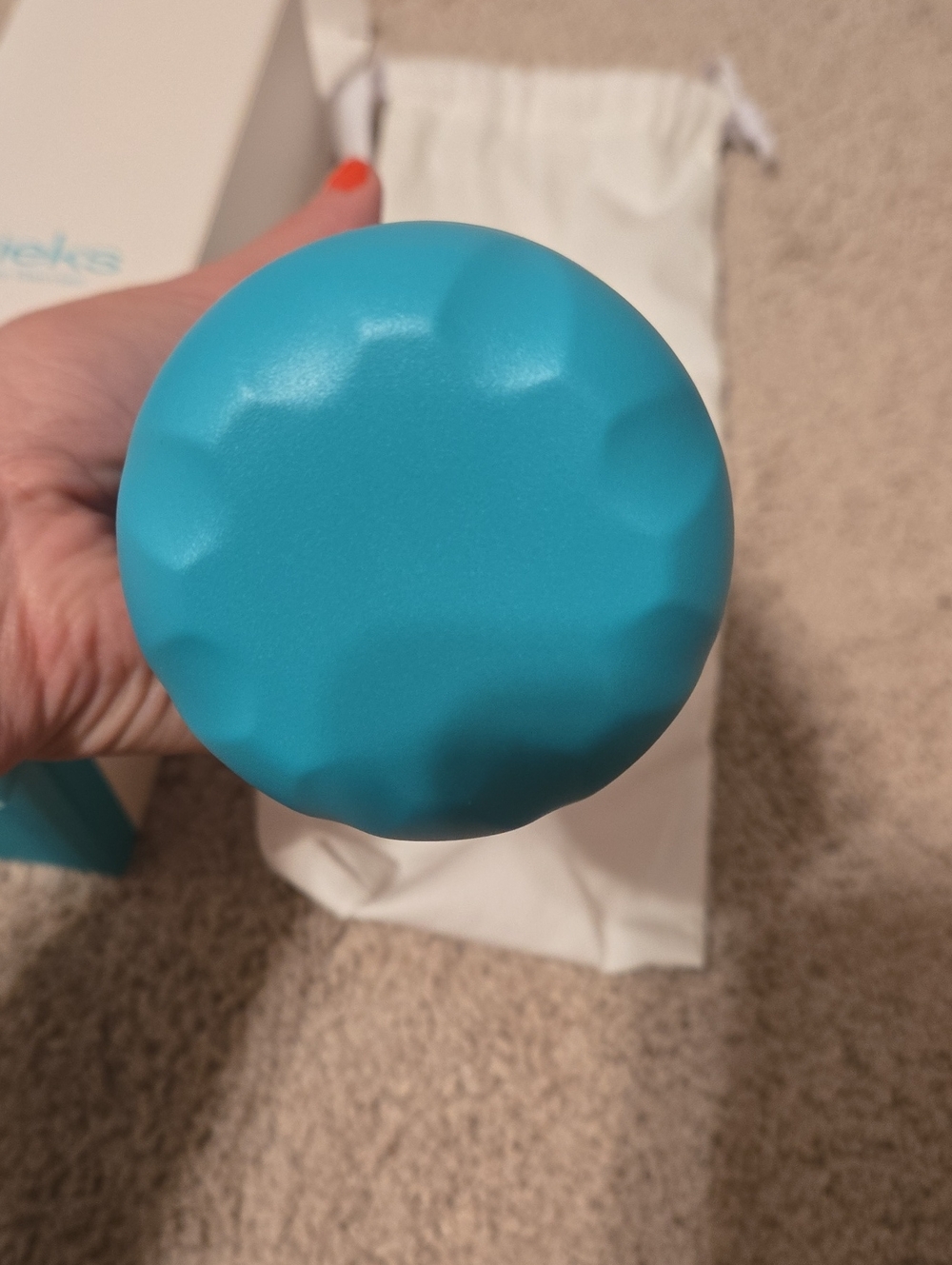 Tieks by Gavrieli Teal Stainless Water Bottle - Picture 3 of 4